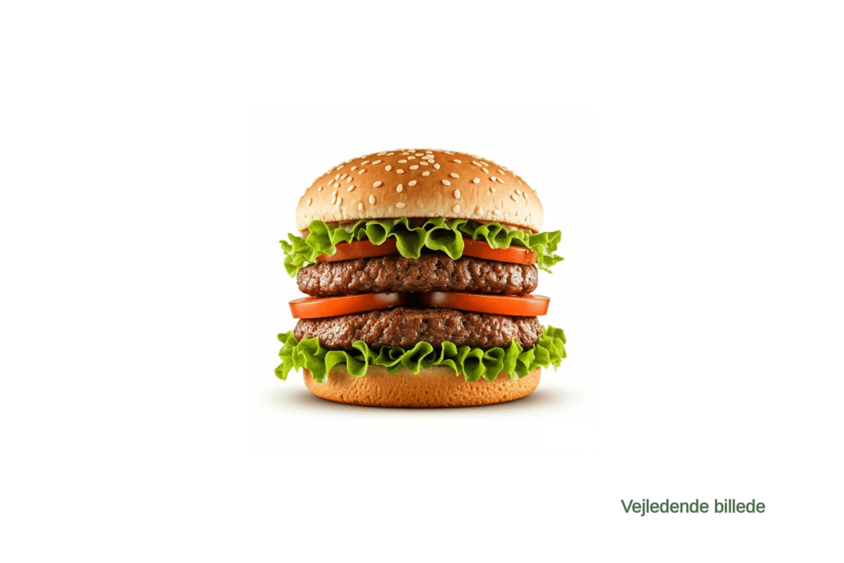 Double Burger 2 83. Dobbelt burger - Billede 1